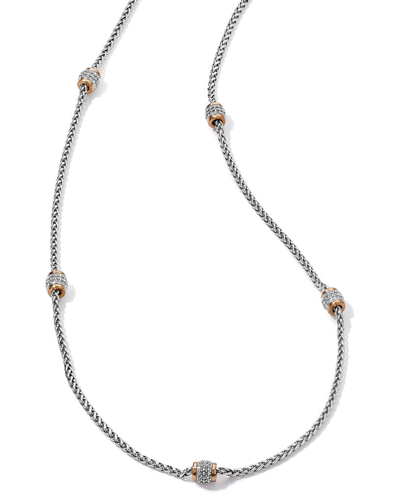 Meridian Two Tone Long Necklace