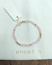 eNewton Worthy Pattern 4mm Bead Bracelet - Available In Five Gemstones