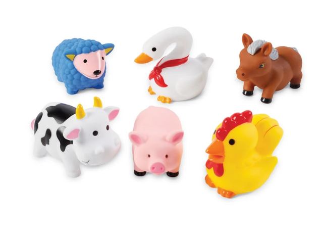 Farm Animal Bath Toys