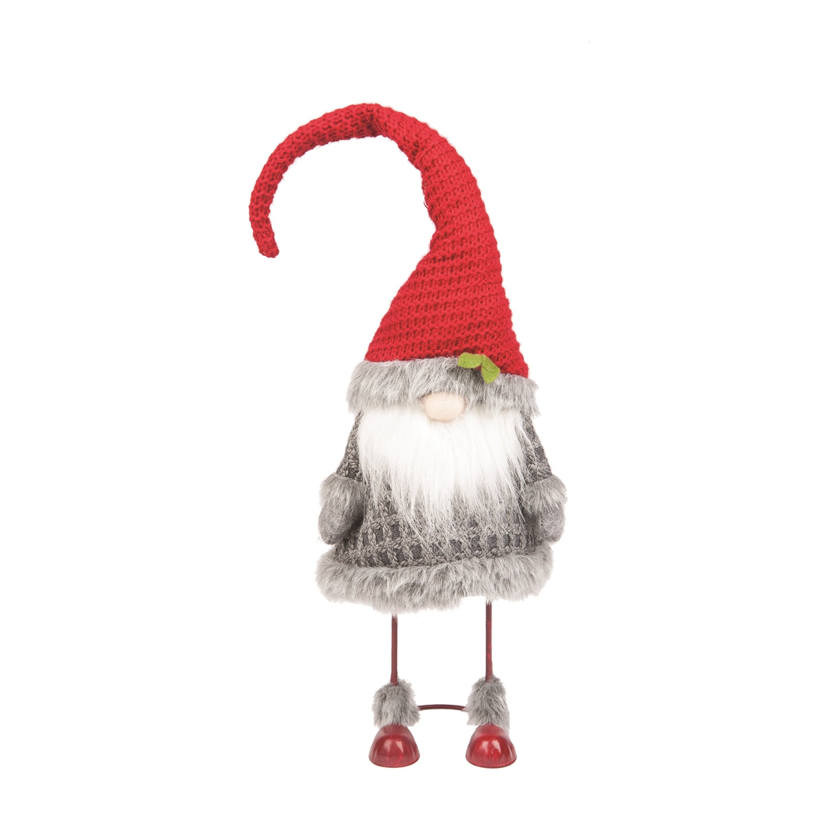 KNIT HAT BOBBLE GNOME