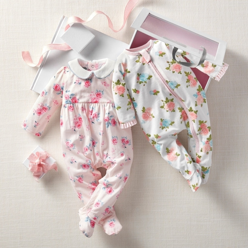 Floral Sleeper Set