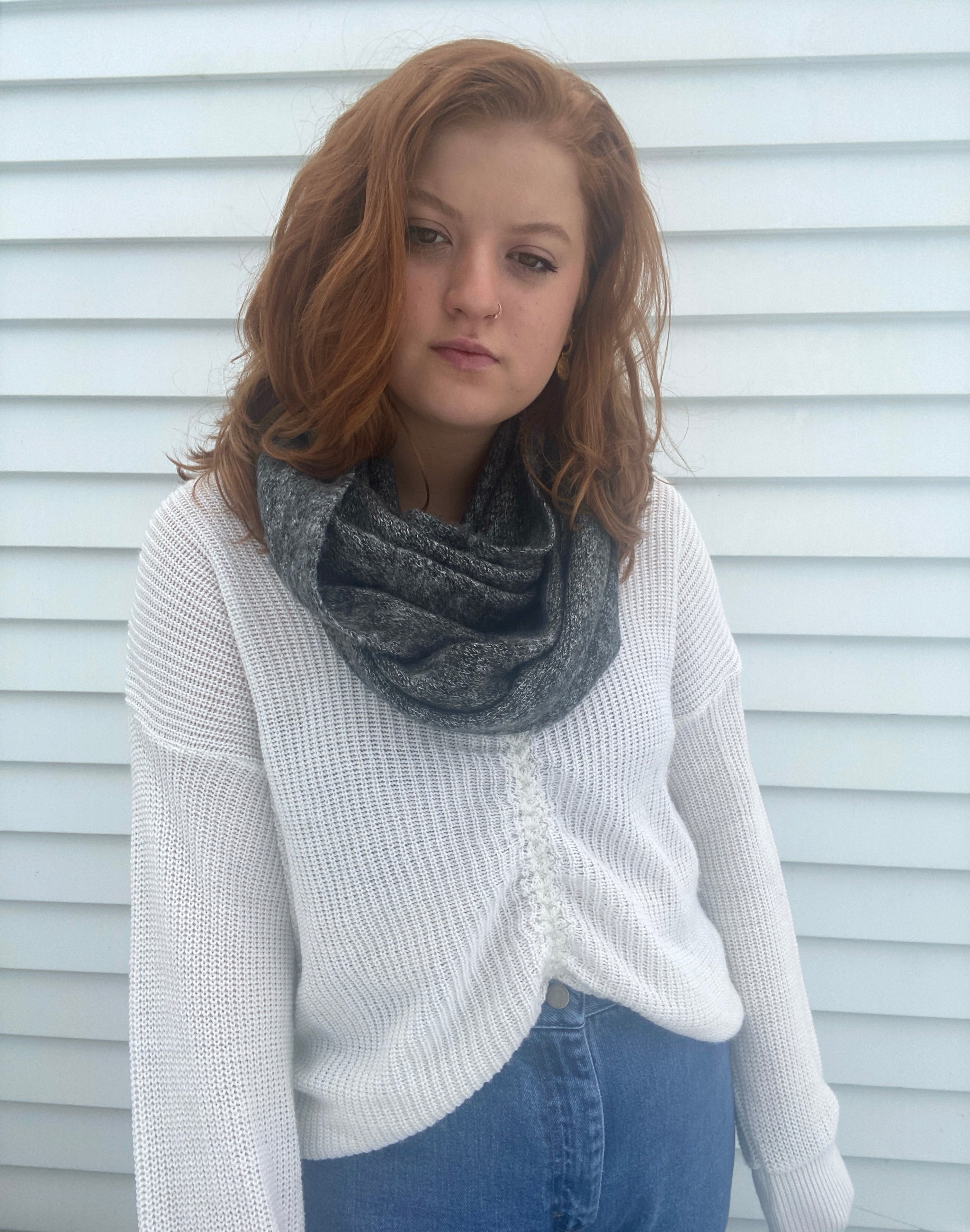 BLACK ASTORIA INFINITY SCARF