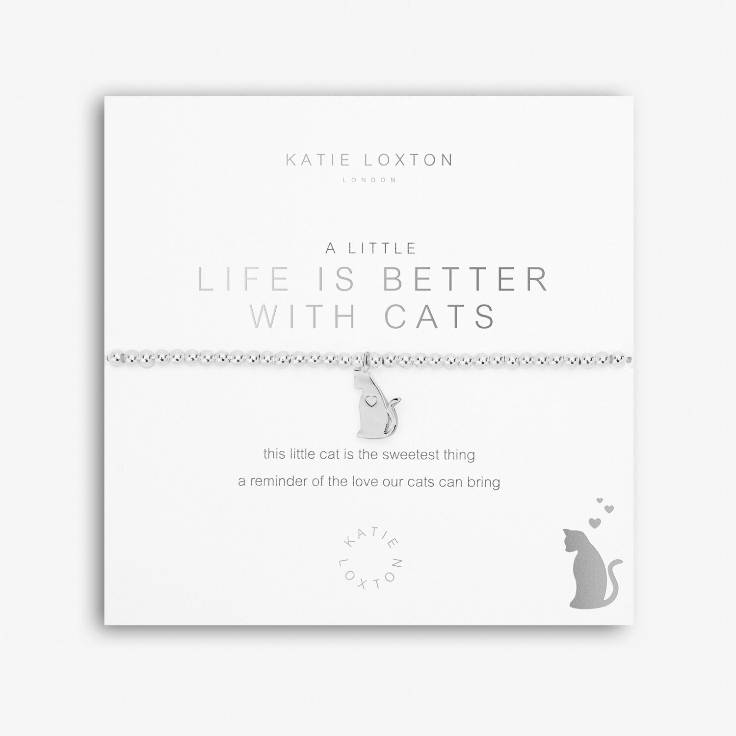 LIFE IS BETTER WITH CATS BRACELET