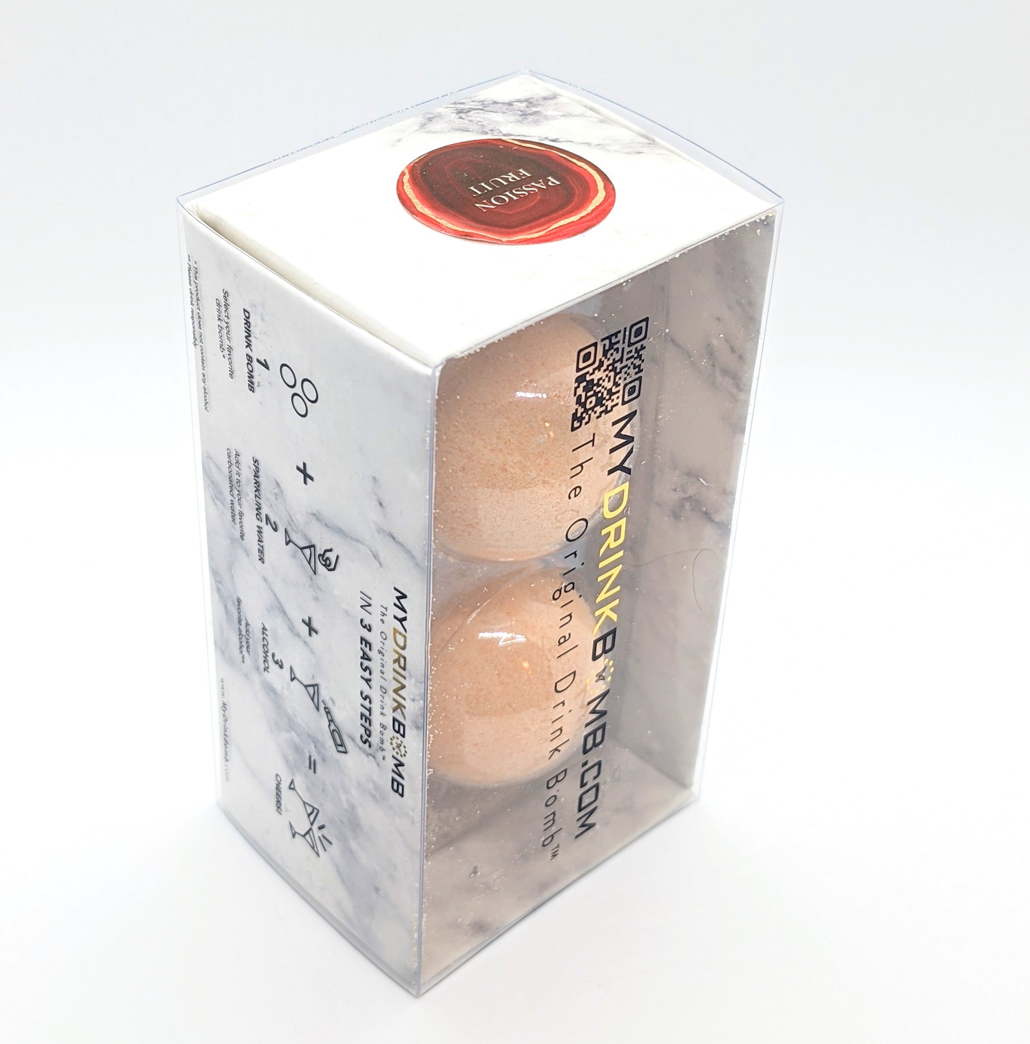 DRINK BOMB 2PK PASSION SHIMMER