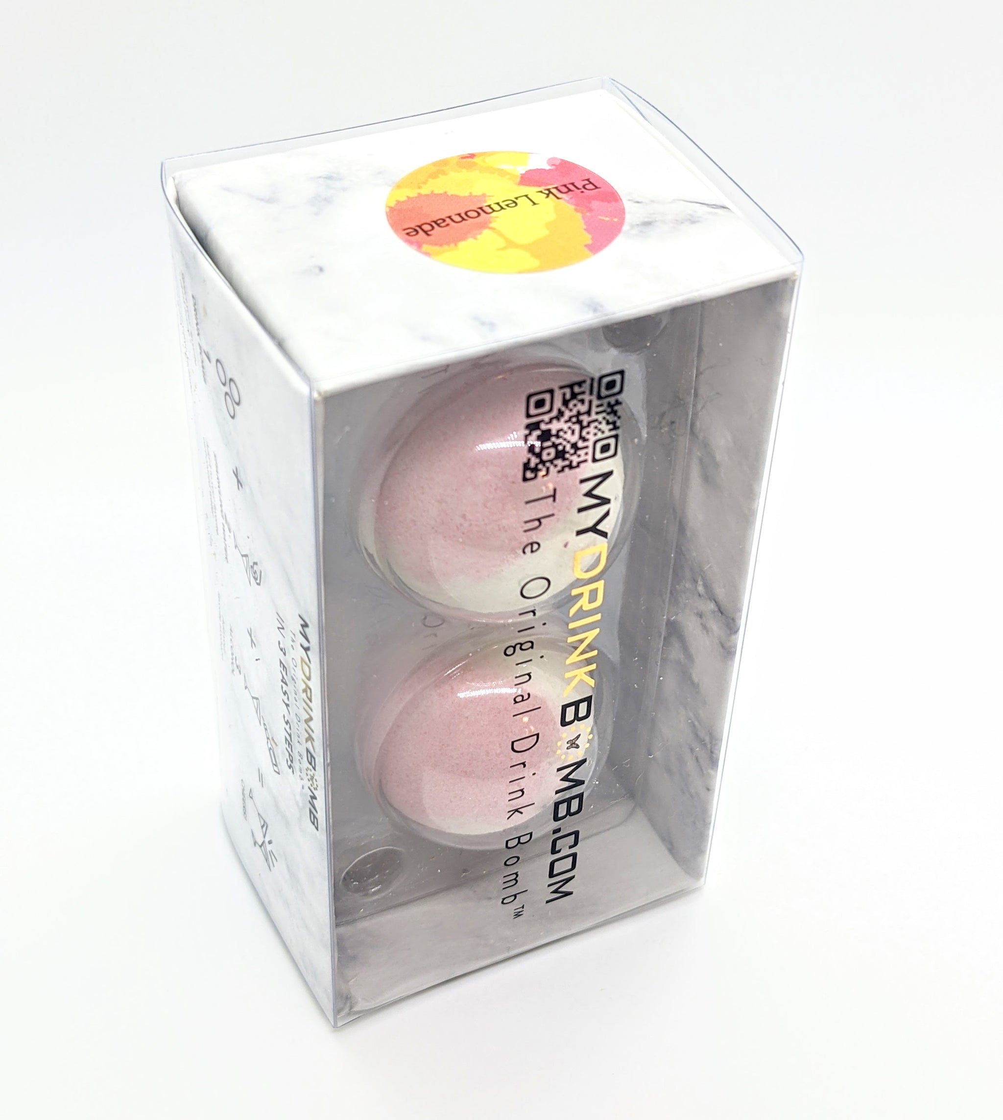 DRINK BOMB 2PK PINK LEMONADE SHIMMER