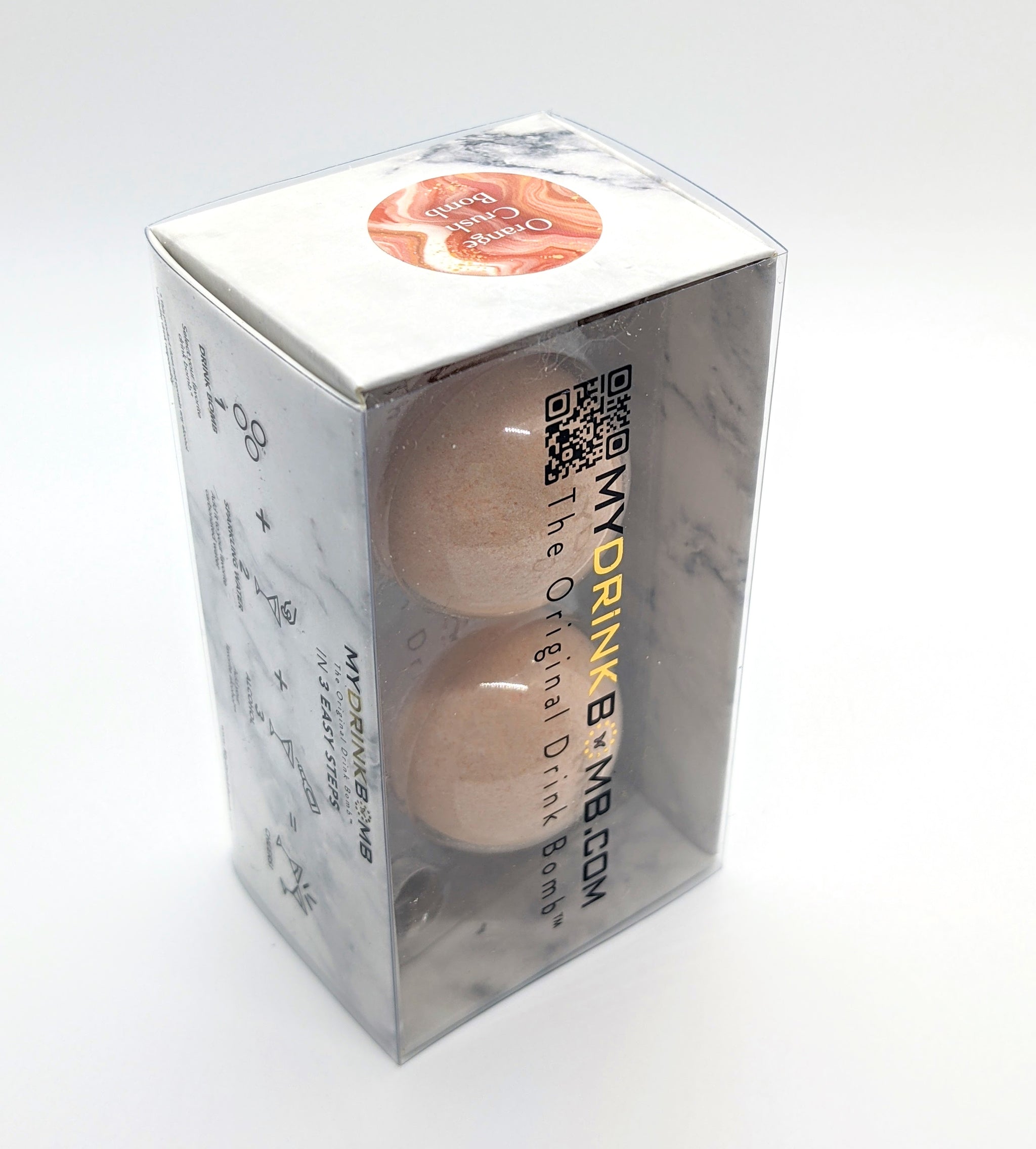 DRINK BOMB 2PK ORANGE CRUSH