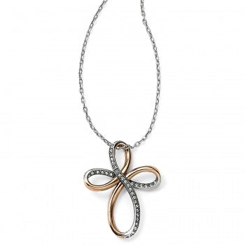 Brighton Neptune's Rings Reversible Cross Necklace