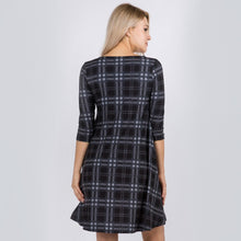 Classic Winter Plaid Dress